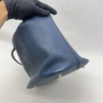 Hermes Picotin 22 Clemence Bleu Brighton PHW