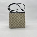Gucci GG Emblem Small Bucket GG Supreme Black LGHW