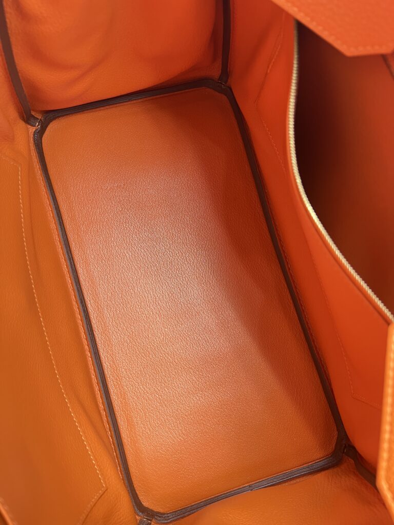 Hermes Birkin 35 Togo Orange GHW