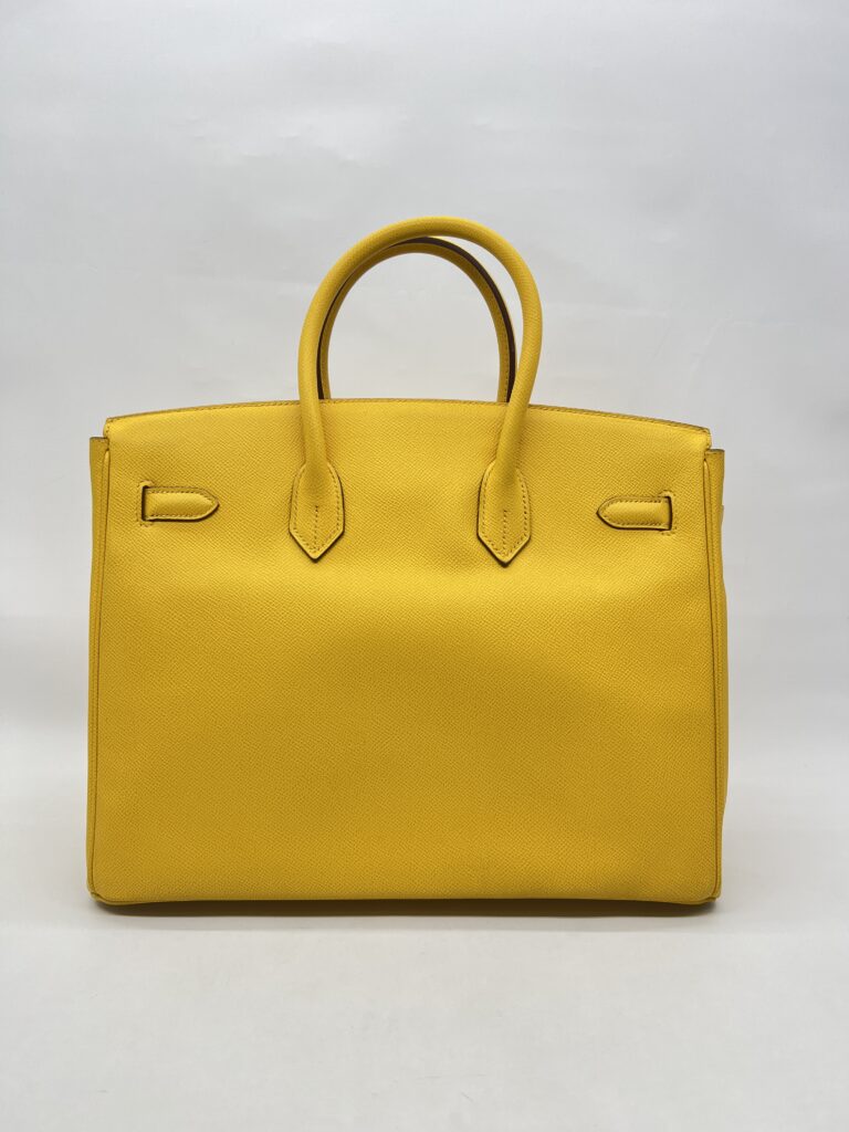 Hermes Birkin 35 Epsom Soleil GHW