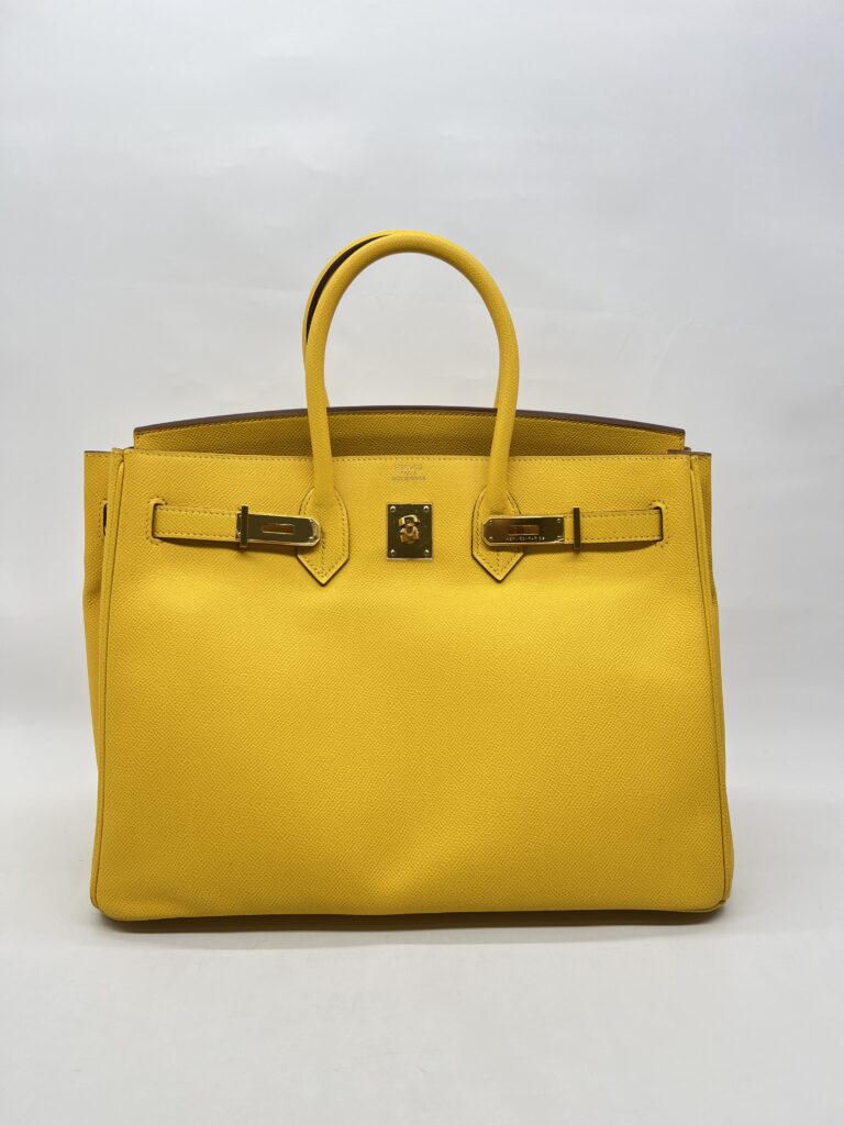 Hermes Birkin 35 Epsom Soleil GHW