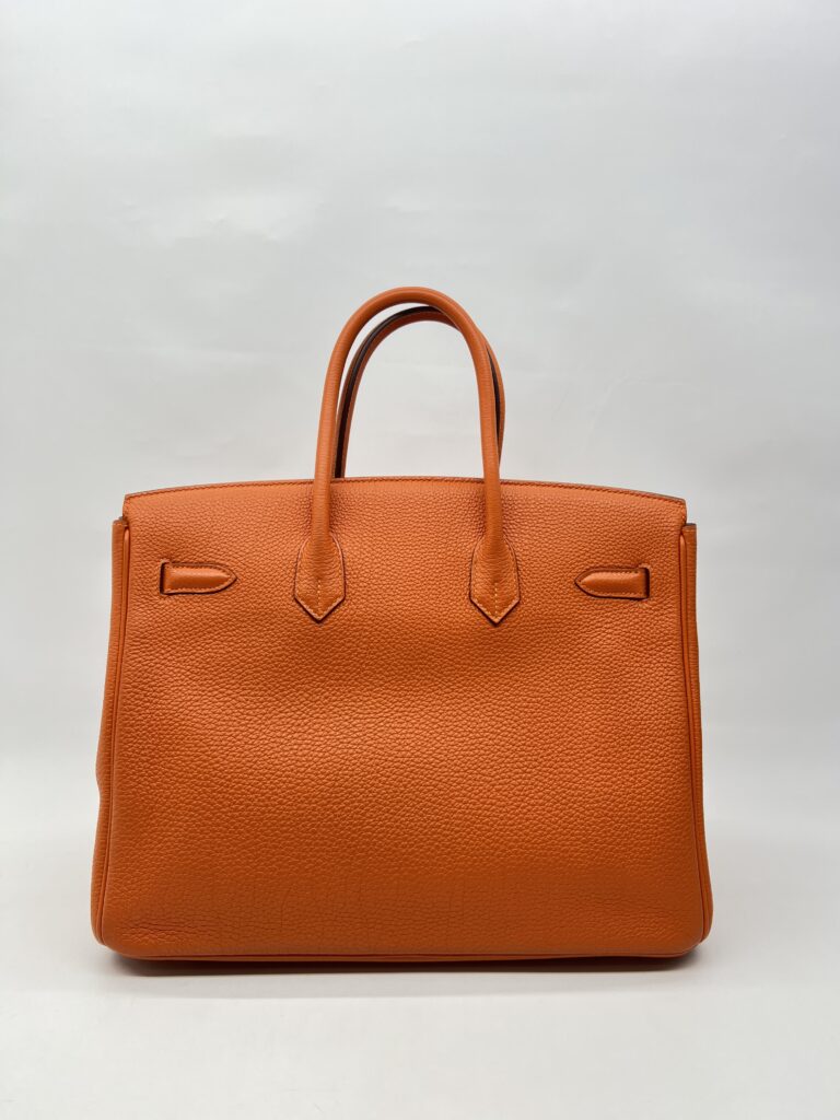 Hermes Birkin 35 Togo Orange GHW