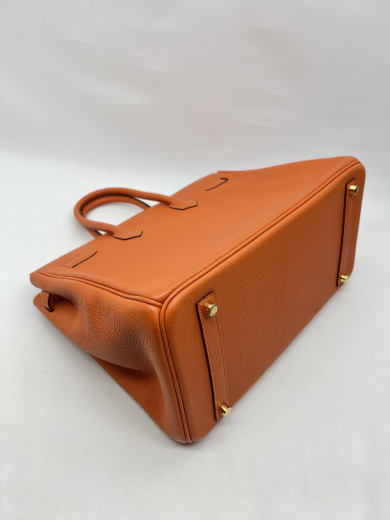 Hermes Birkin 35 Togo Orange GHW