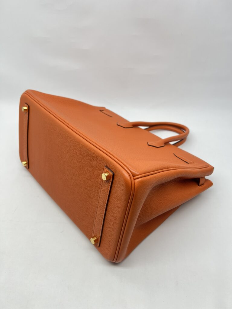 Hermes Birkin 35 Togo Orange GHW