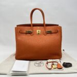 Hermes Birkin 35 Togo Orange GHW