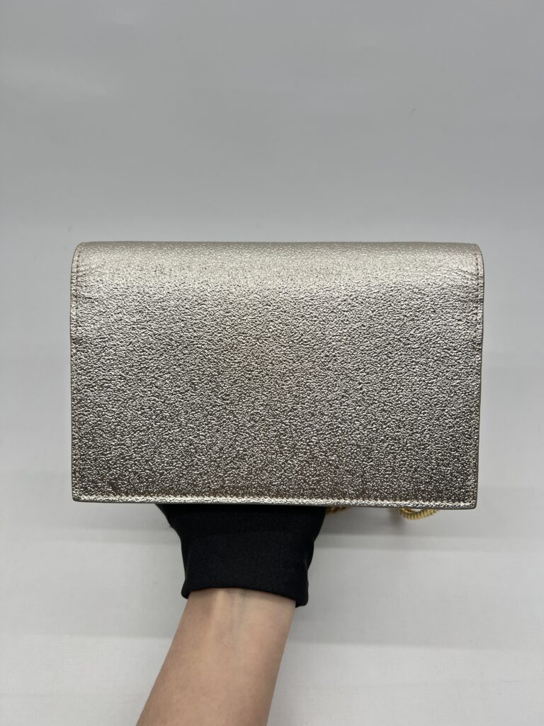 Saint Laurent Kate Metalic Light Gold GHW