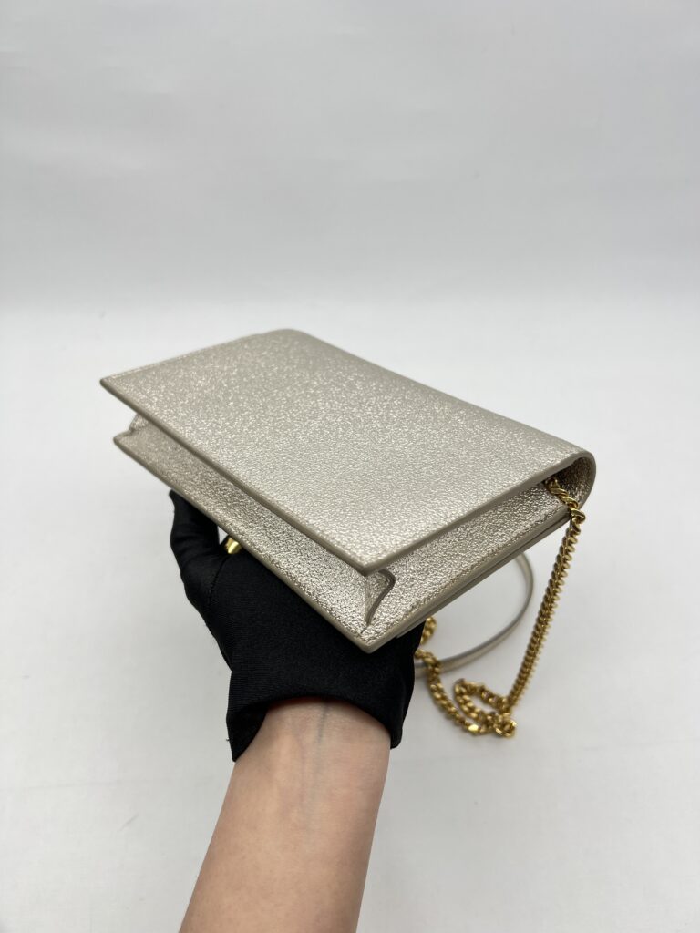 Saint Laurent Kate Metalic Light Gold GHW