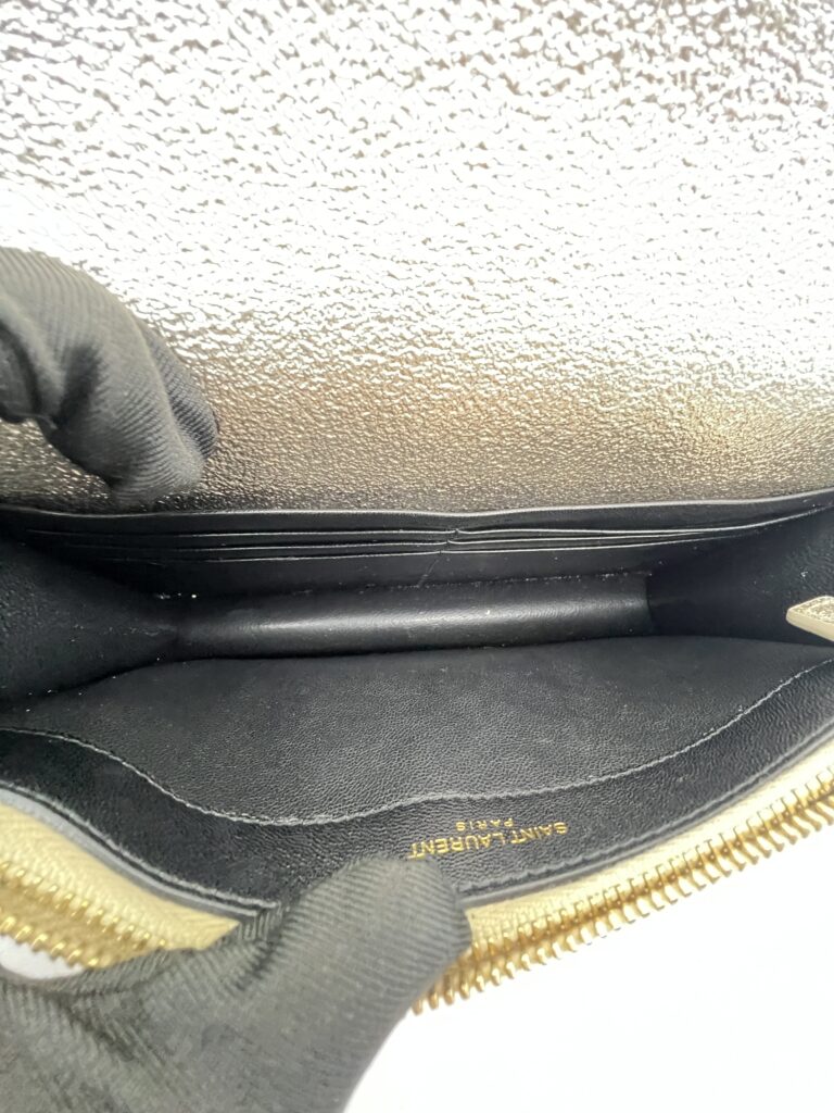 Saint Laurent Kate Metalic Light Gold GHW