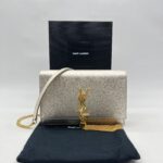Saint Laurent Kate Metalic Light Gold GHW