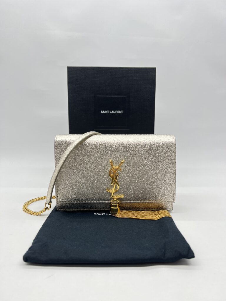 Saint Laurent Kate Metalic Light Gold GHW