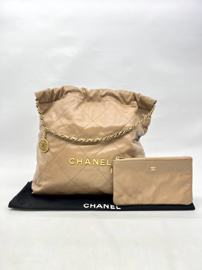 Chanel C22 Medium Beige GHW
