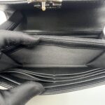 Chanel CC Long Wallet Black SHW