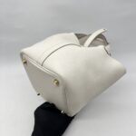 Hermes Picotin Lock 18 Clemence Gris Perle GHW