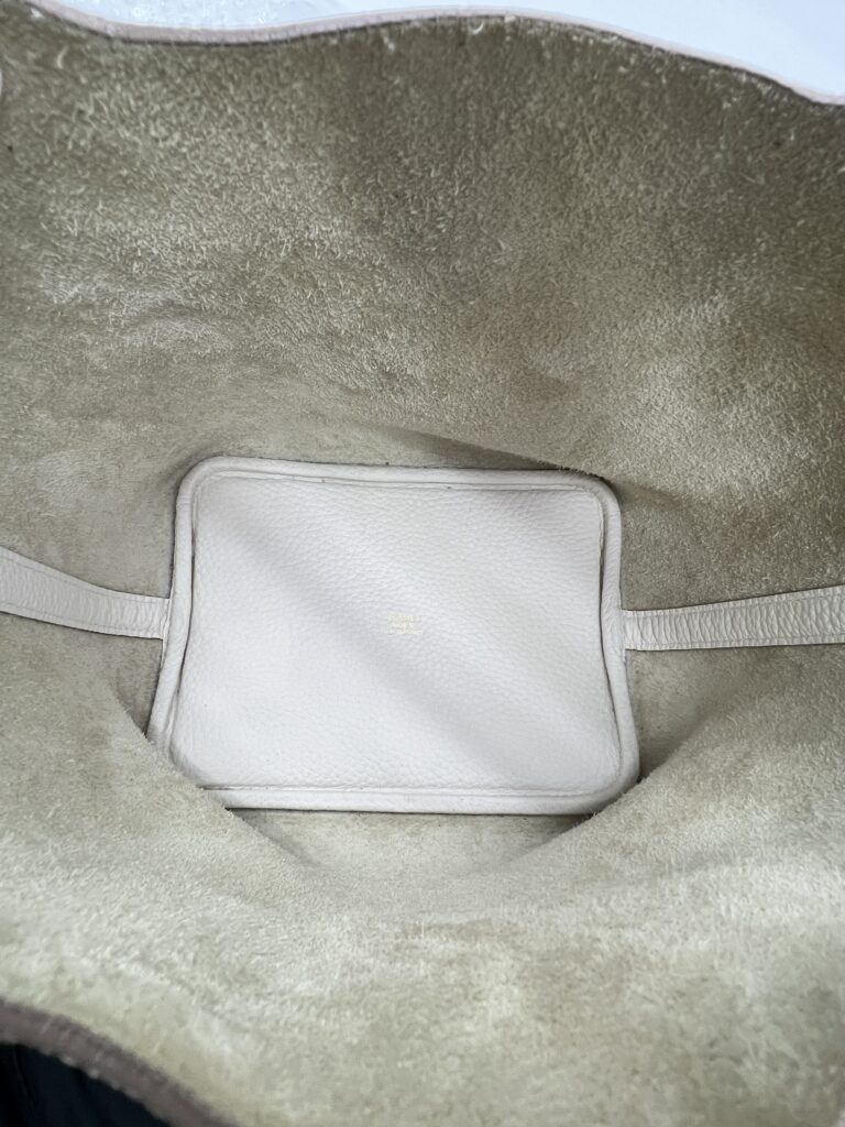 Hermes Picotin Lock 18 Clemence Gris Perle GHW