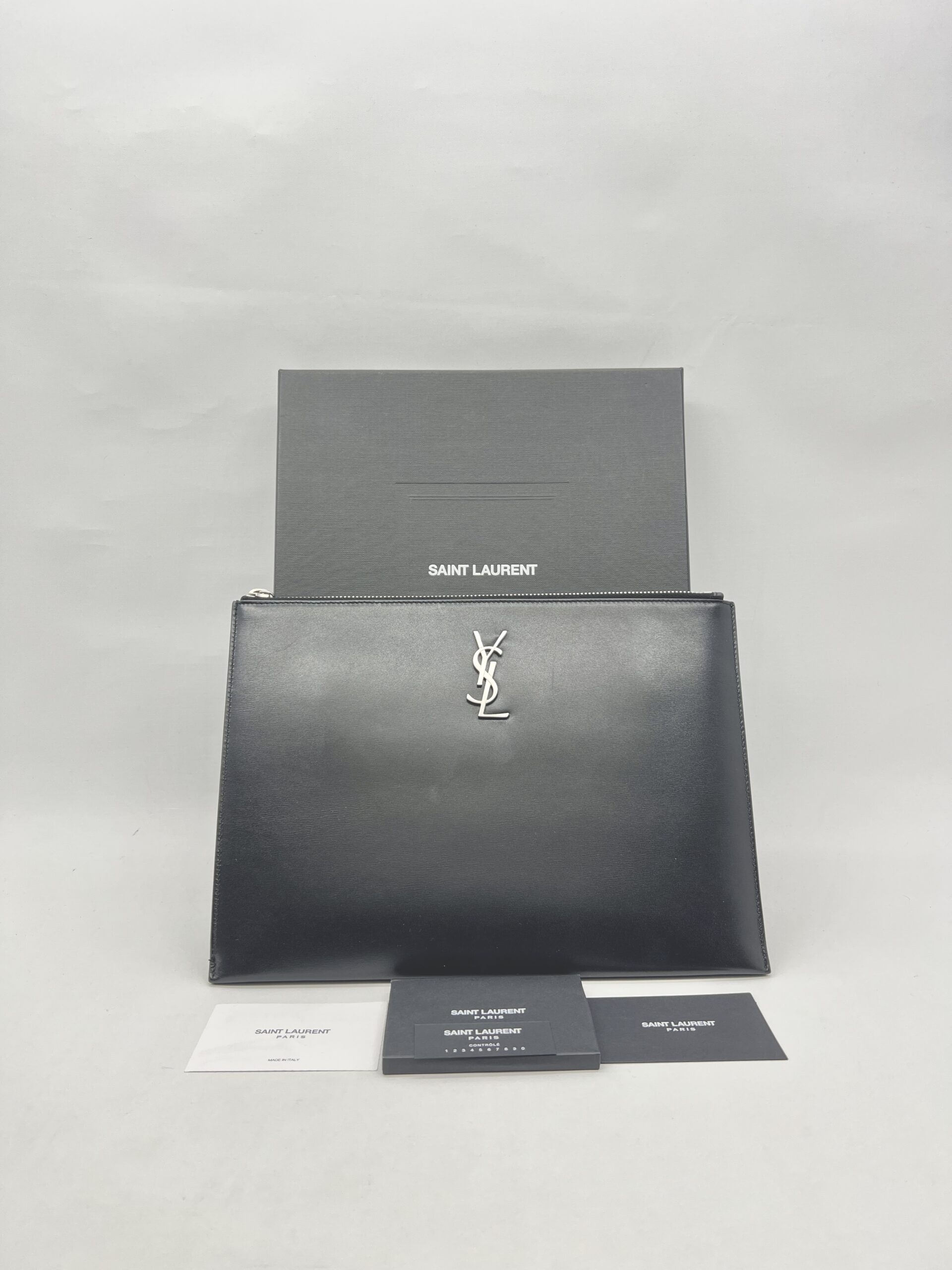 Saint Laurent Pad Holder Clutch