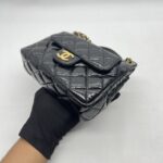 Chanel Small Hobo Glaze Black GHW