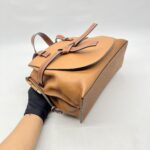 Loewe Gate Top Handle Caramel Brown GHW