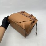 Loewe Gate Top Handle Caramel Brown GHW