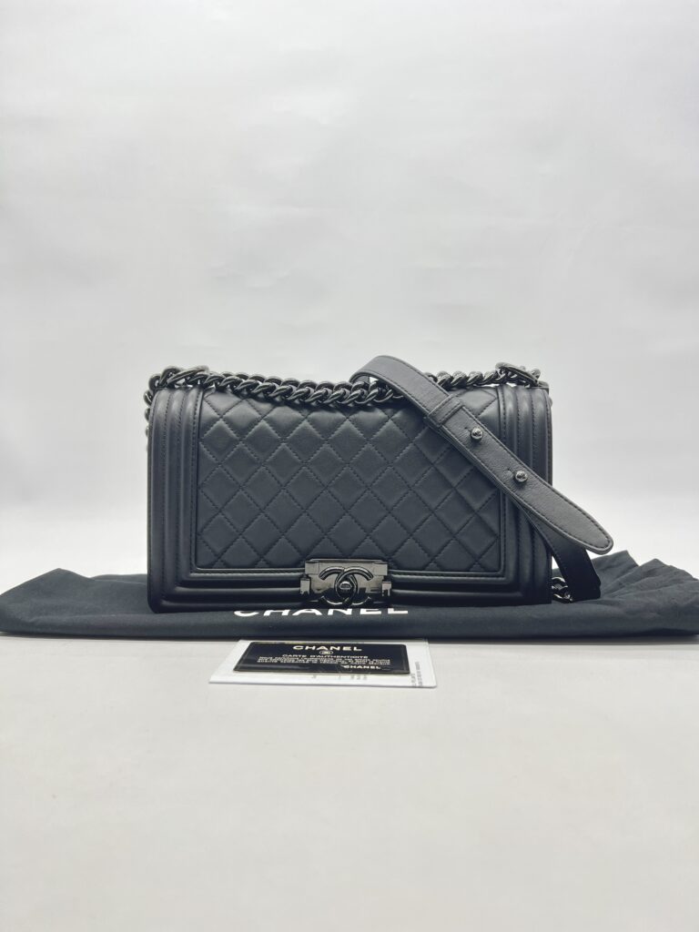 Chanel Boy 25 All Black