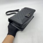 Chanel Boy 25 All Black