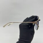 Gucci Sunglasses Rimless Gold Brown