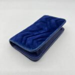 Gucci Marmont Mini Bag Velvet Blue GHW