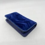Gucci Marmont Mini Bag Velvet Blue GHW