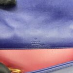 Gucci Marmont Mini Bag Velvet Blue GHW