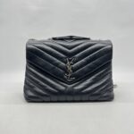 Saint Laurent Lou Lou Medium Black SHW