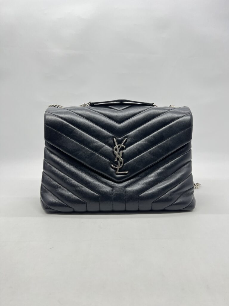Saint Laurent Lou Lou Medium Black SHW