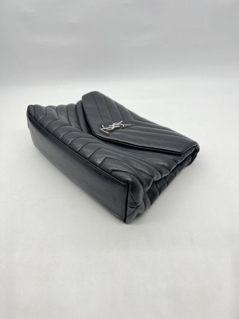 Saint Laurent Lou Lou Medium Black SHW