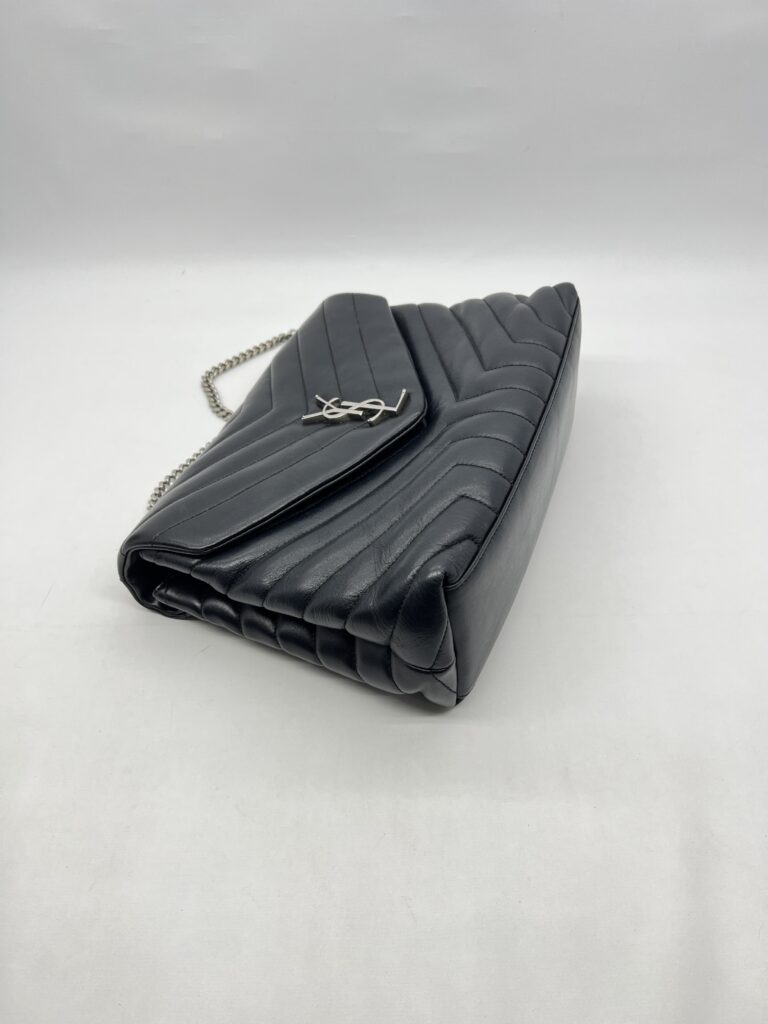 Saint Laurent Lou Lou Medium Black SHW