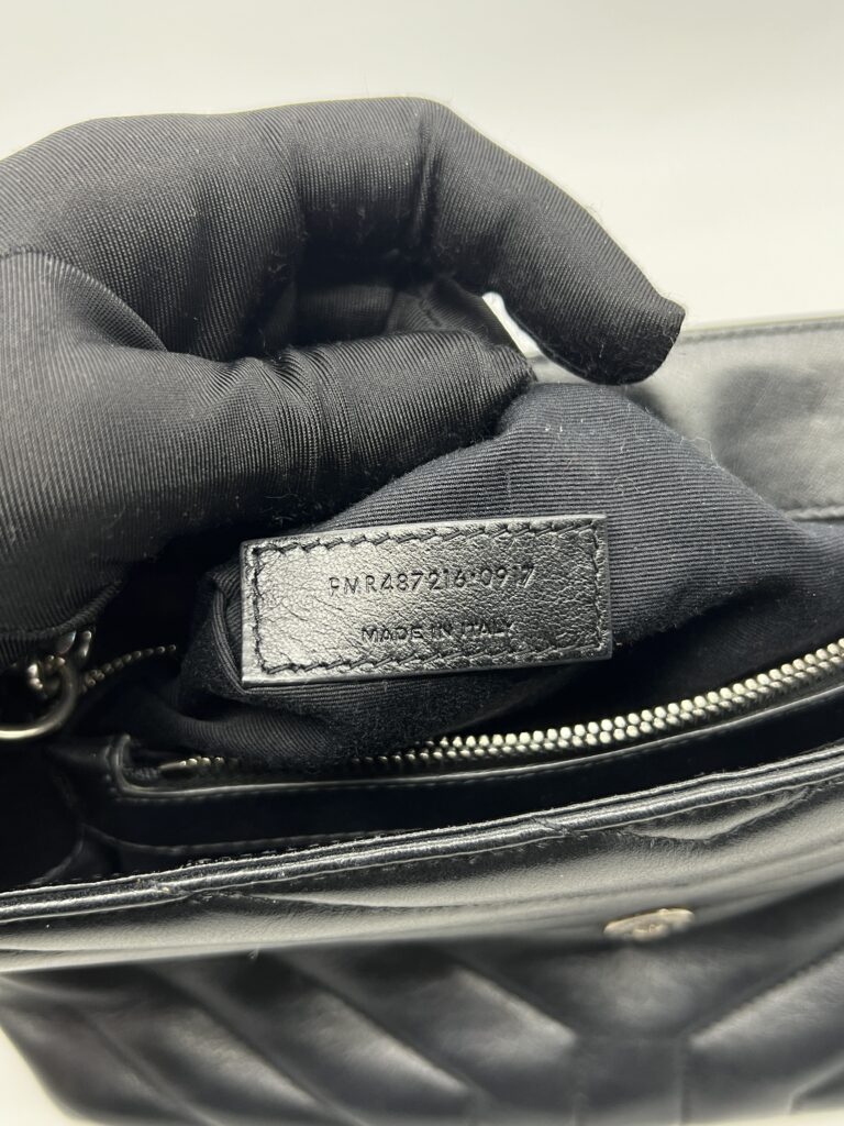 Saint Laurent Lou Lou Medium Black SHW
