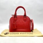 Louis Vuitton Alma BB Epi Red SHW