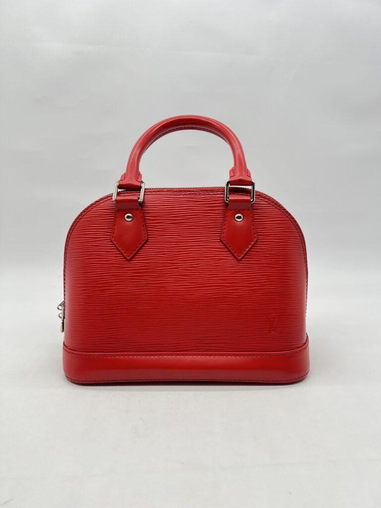 Louis Vuitton Alma BB Epi Red SHW