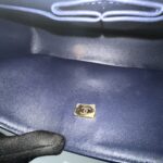 Chanel Medium Classic D. Flap Caviar Navy LGHW