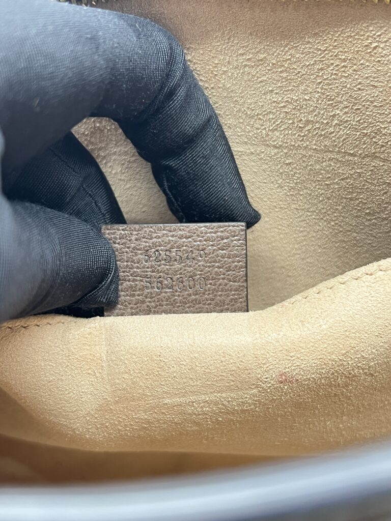 Gucci Ophidia Pouch GG Supreme Brown GHW