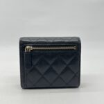 Chanel Trifold Wallet Caviar Black GHW