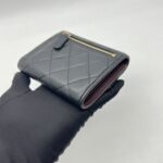 Chanel Trifold Wallet Caviar Black GHW