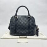 Gucci Dome Microguccissima Black GHW