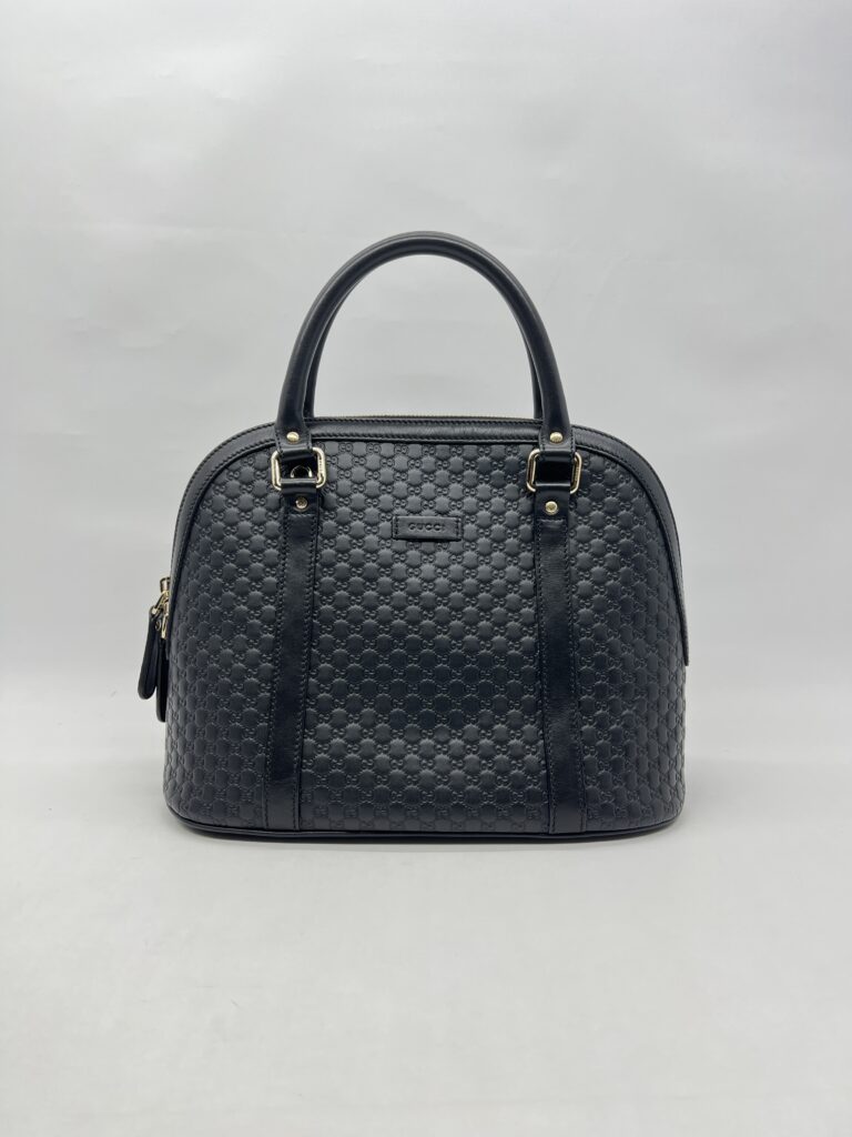 Gucci Dome Microguccissima Black GHW