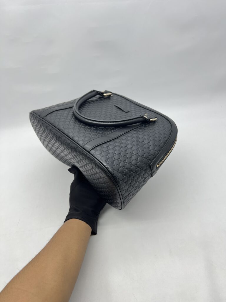 Gucci Dome Microguccissima Black GHW
