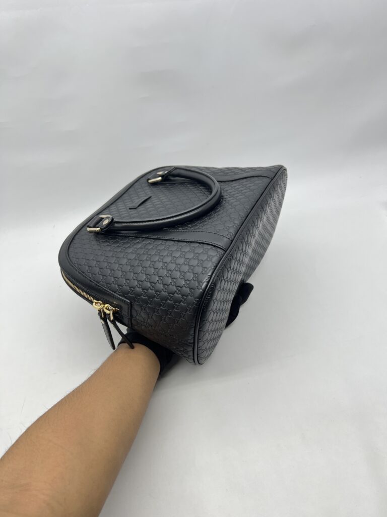 Gucci Dome Microguccissima Black GHW