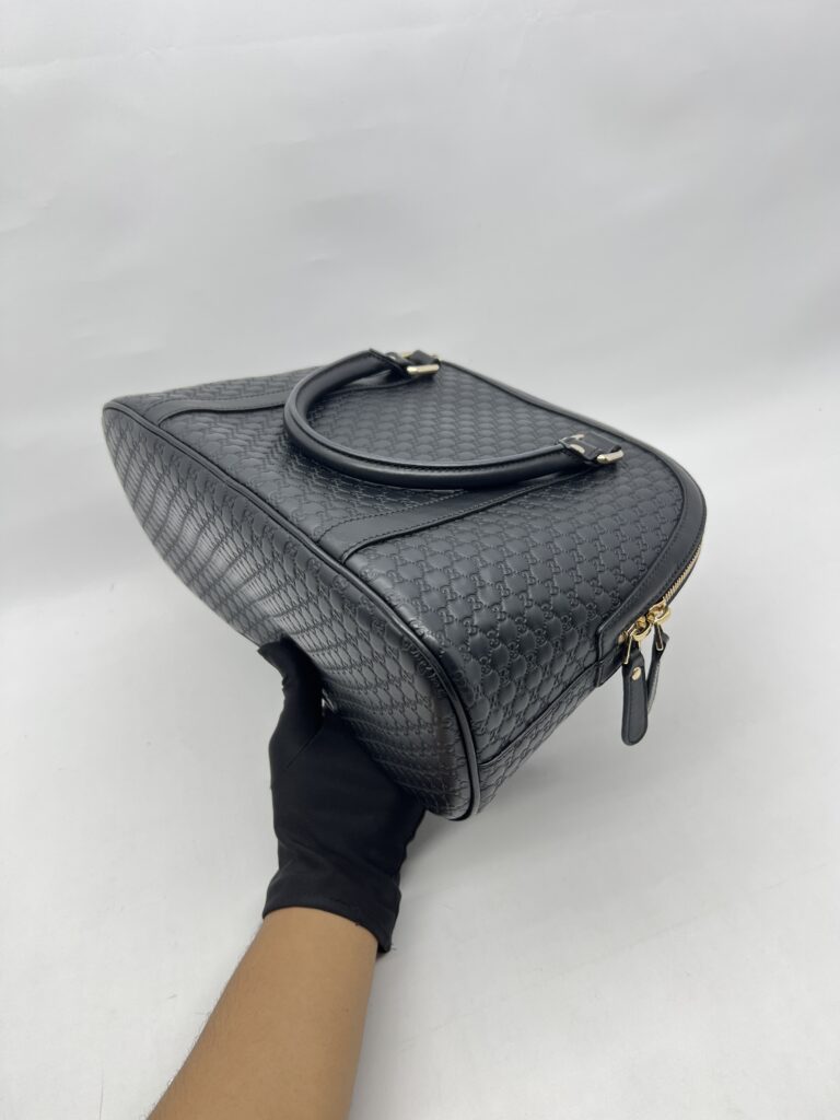 Gucci Dome Microguccissima Black GHW