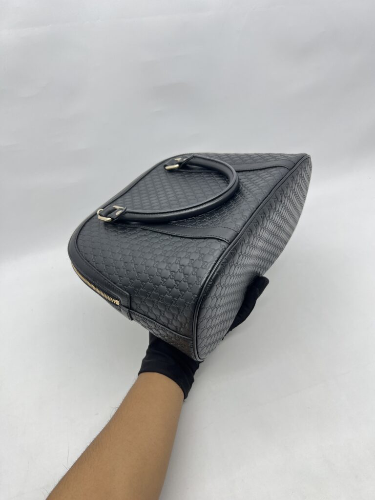 Gucci Dome Microguccissima Black GHW