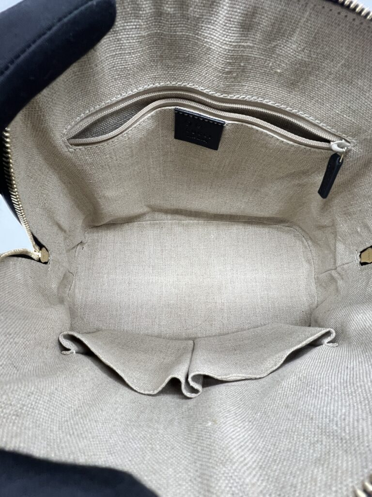 Gucci Dome Microguccissima Black GHW
