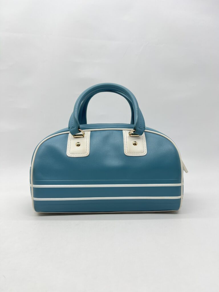Dior D-Vibe Bowling Small Blue White GHW
