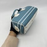 Dior D-Vibe Bowling Small Blue White GHW