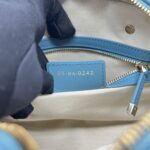 Dior D-Vibe Bowling Small Blue White GHW