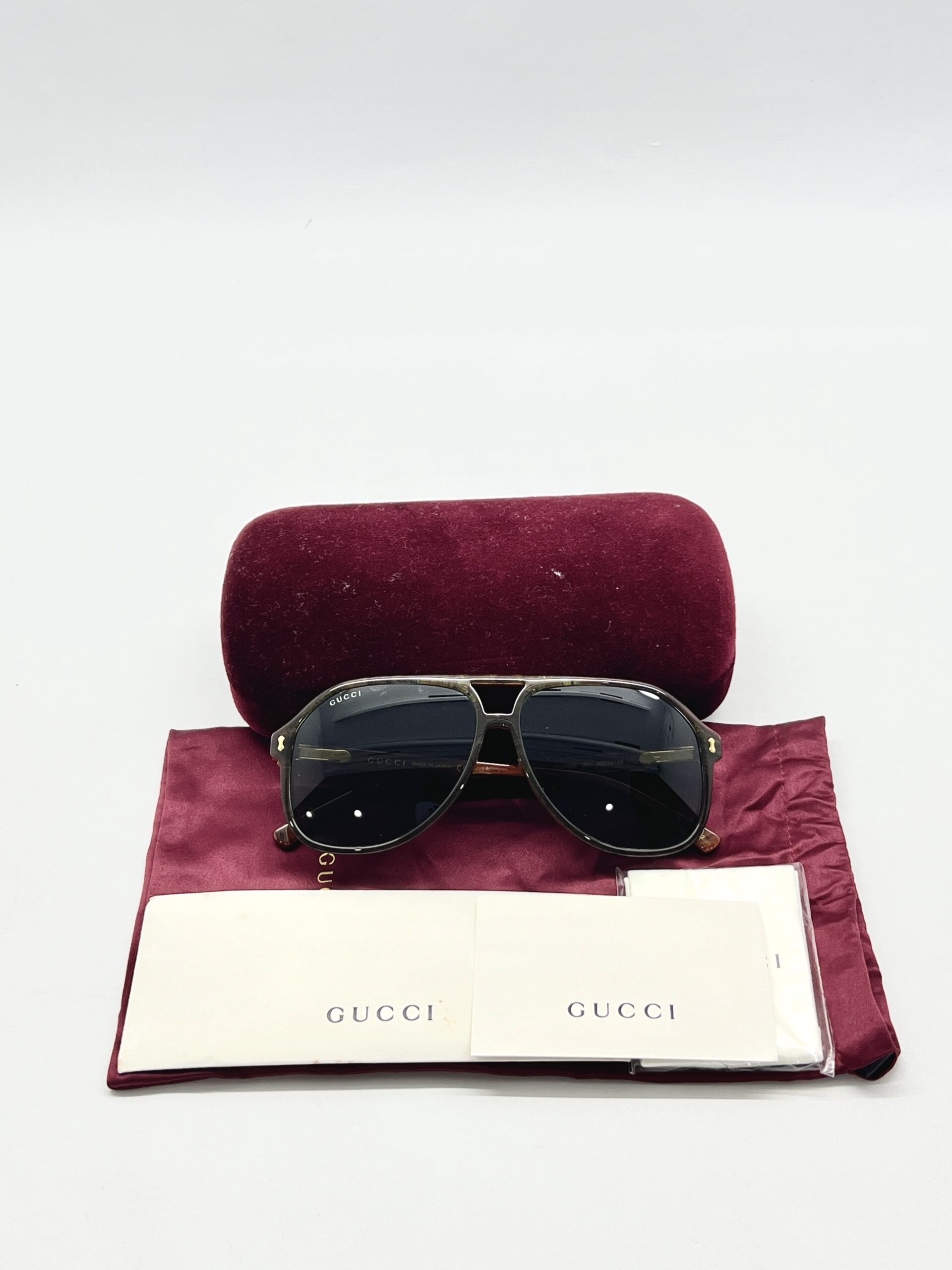 Gucci Sunglasses GG1042S Brown Marble